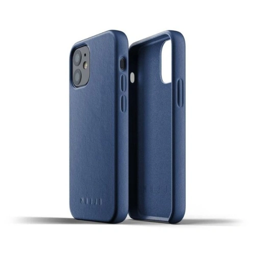 Kup Mujjo Apple Tasche Volllederhülle iPhone 12 mini (blau) - MUJ052BLU - {ean13} - Sklep Home Screen