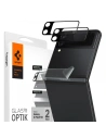 Spigen Optik Camera Lens + Hinge Film Samsung Galaxy Z Flip 3 Black [2+2 PACK]