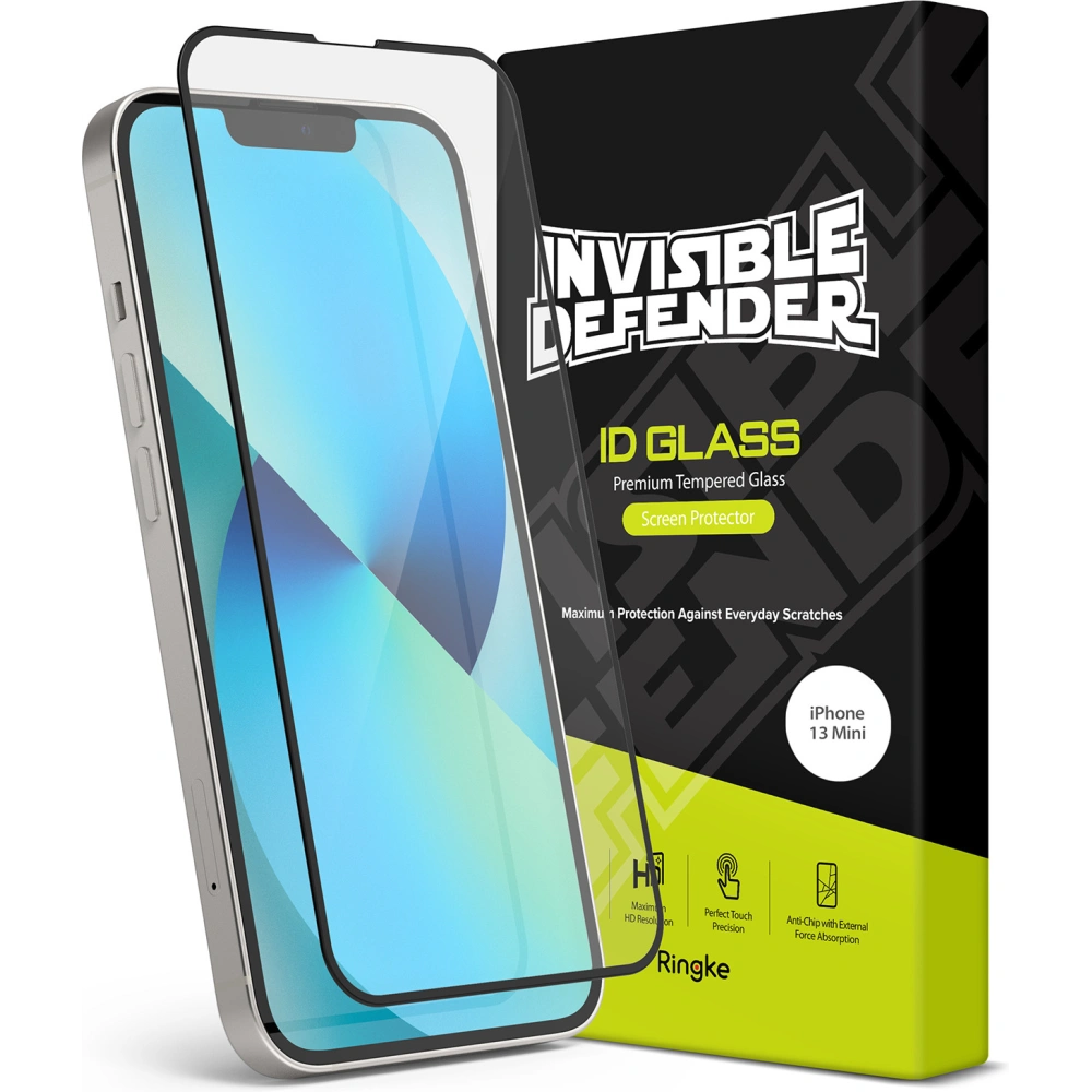 Szkło Apple iPhone 13 mini - Ringke ID Full Cover - Home Screen