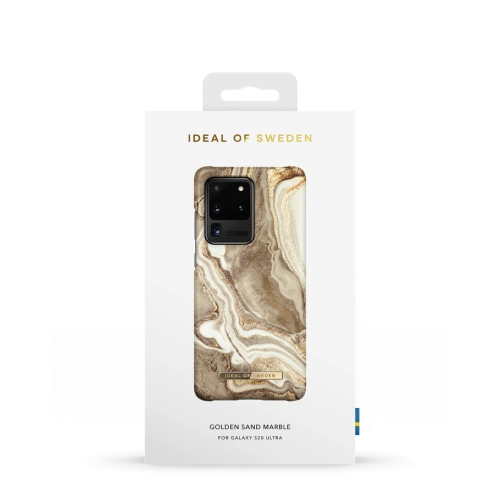Kup Etui iDeal of Sweden Fashion Samsung Galaxy S20 Ultra (Golden Sand Marble) - IDS434GLDSNDMRB - {ean13} - Sklep Home Screen