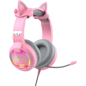 Kup Játékfülhallgató Havit GAMENOTE H2233D RGB USB+3.5mm (rózsaszín) - HVT086PNK - {ean13} - Sklep Home Screen