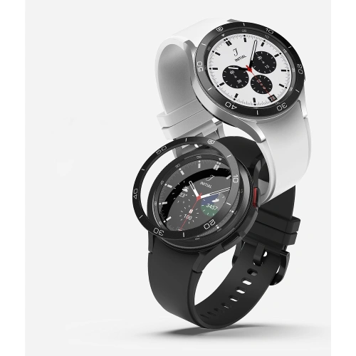 Buy Ringke Bezel Styling Samsung Galaxy Watch 4 42mm Aluminium Black GW4C-42-15 - RGK1490ABLK - {ean13} - Home Screen Store Europe