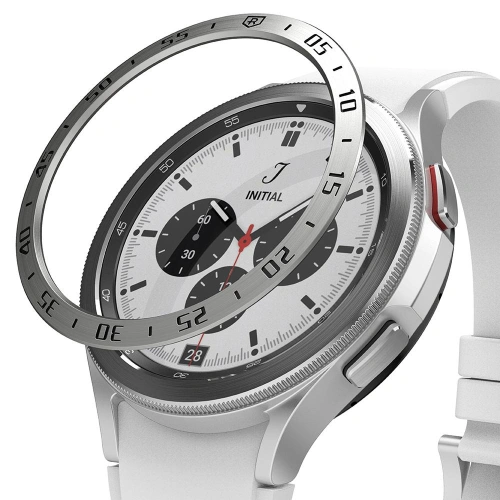 Kup Überzug Ringke Bezel Styling Samsung Galaxy Watch 4 46mm Edelstahl silber GW4C-46-01 - RGK1491SSLV - {ean13} - Sklep Home Screen