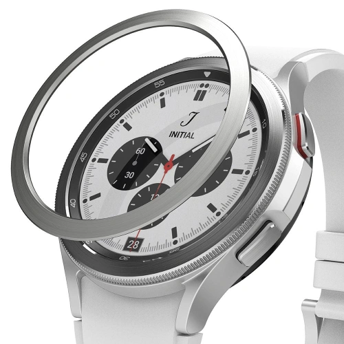 Kup Überzug Ringke Bezel Styling Samsung Galaxy Watch 4 46mm Edelstahl Silber GW4C-46-04 - RGK1493SSLV - {ean13} - Sklep Home Screen