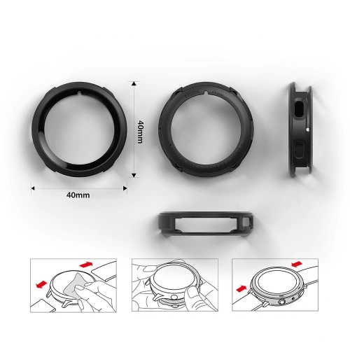 Kup Case Ringke Air Sports Samsung Galaxy Watch 4 40mm Schwarz - RGK1494BLK - {ean13} - Sklep Home Screen