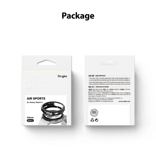 Kup Etui Ringke Air Sports Samsung Galaxy Watch 4 44mm Black - RGK1495BLK - {ean13} - Sklep Home Screen