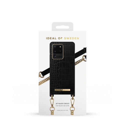 Kup Etui iDeal of Sweden Necklace Samsung Galaxy S20 Ultra (Jet Black Croco) - IDS369JETBLKCRO - {ean13} - Sklep Home Screen