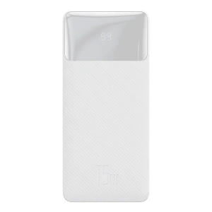 PowerBank Baseus Bipow 30000mAh, 2xUSB, USB-C, 15W (biały)