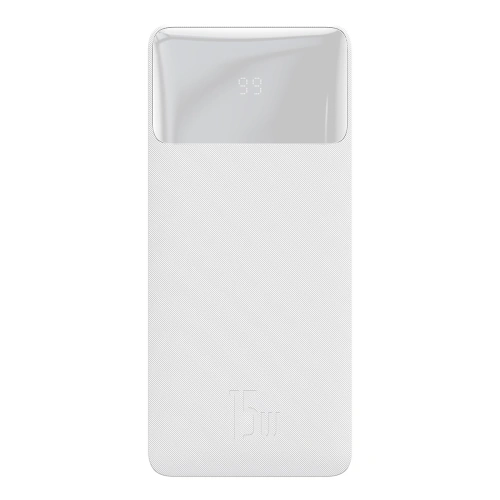 Kup PowerBank Baseus Bipow 30000mAh, 2xUSB, USB-C, 15W (weiß) - BSU2892WHT - {ean13} - Sklep Home Screen
