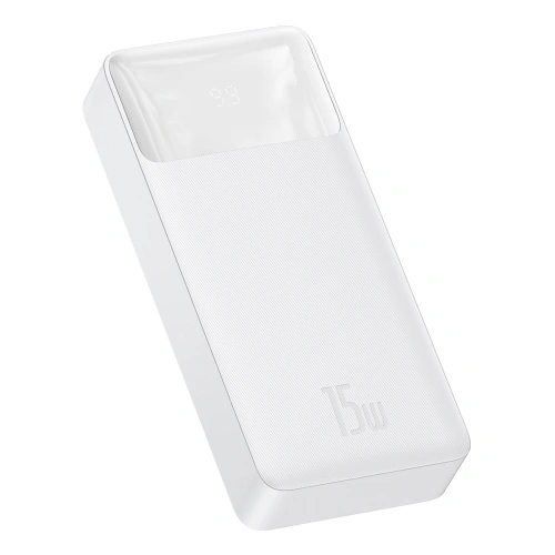 Kup PowerBank Baseus Bipow 20000mAh, 2xUSB, USB-C, 15W (weiß) - BSU2893WHT - {ean13} - Sklep Home Screen
