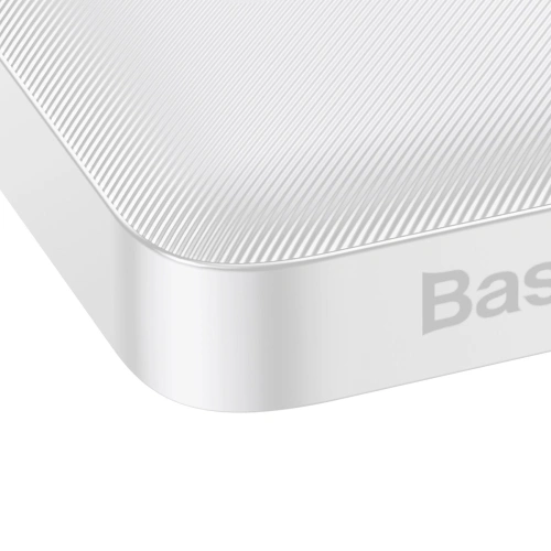 Kup PowerBank Baseus Bipow 10000mAh, 2xUSB, USB-C, 15W (weiß) - BSU2894WHT - {ean13} - Sklep Home Screen
