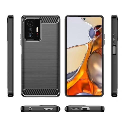 Kup Etui Tech-Protect TPUCarbon Xiaomi 11T/Pro černá - THP684BLK - {ean13} - Sklep Home Screen