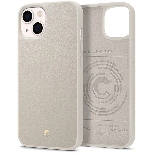 Kup Etui Spigen Cyrill Leather Brick Apple iPhone 13 Krémový - SPN1923CRE - {ean13} - Sklep Home Screen