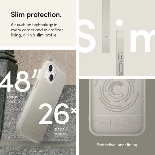 Kup Etui Spigen Cyrill Leather Brick Apple iPhone 13 Krémový - SPN1923CRE - {ean13} - Sklep Home Screen