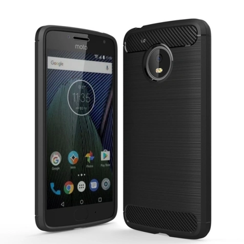 Kup Etui HS Case SOLID TPU Moto G5 Plus Fekete + Üveg - HSC018 - {ean13} - Sklep Home Screen