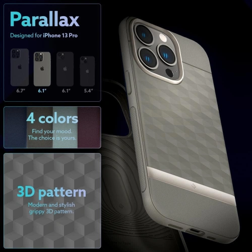 Kup Case Caseology Parallax Apple iPhone 13 Pro Aschgrau - CSL027GRY - {ean13} - Sklep Home Screen