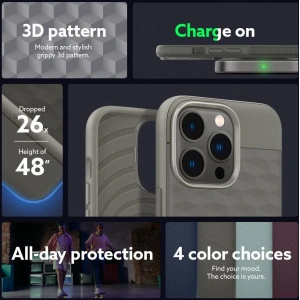 Kup Etui Caseology Parallax Apple iPhone 13 Pro Ash Grey - CSL027GRY - {ean13} - Sklep Home Screen