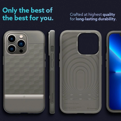 Kup Case Caseology Parallax Apple iPhone 13 Pro Aschgrau - CSL027GRY - {ean13} - Sklep Home Screen