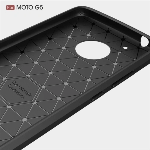 Kup Etui HS Case SOLID TPU Moto G5 Plus Negru + Sticlă - HSC018 - {ean13} - Sklep Home Screen