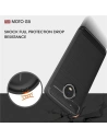 Etui HS Case SOLID TPU Moto G5 Plus Black + Szkło