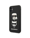 Kup Etui Karl Lagerfeld KLHCN61IK3DKC Apple iPhone 11 černý/black hardcase 3D Rubber Karl`s&Choupette - KLD701BLK - {ean13} - Sklep Home Screen