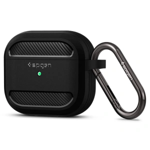 Kup Case Spigen Rugged Armor Apple AirPods 3 2021 Matt Schwarz - SPN1926BLK - {ean13} - Sklep Home Screen