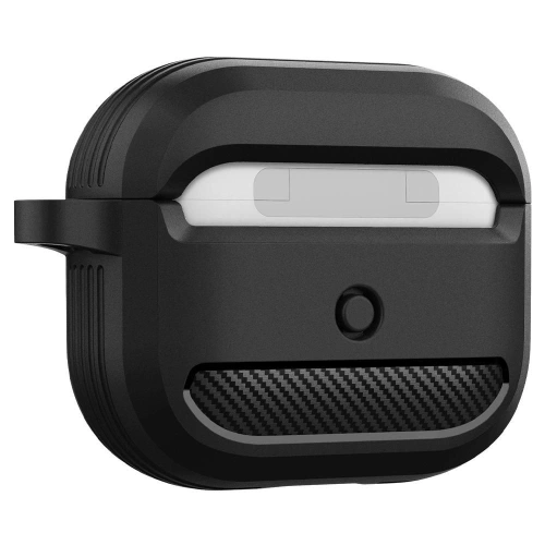 Kup Etui Spigen Rugged Armor Apple AirPods 3 2021 Matte Black - SPN1926BLK - {ean13} - Sklep Home Screen