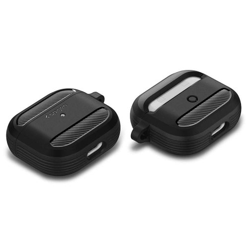 Kup Etui Spigen Rugged Armor Apple AirPods 3 2021 Matte Black - SPN1926BLK - {ean13} - Sklep Home Screen