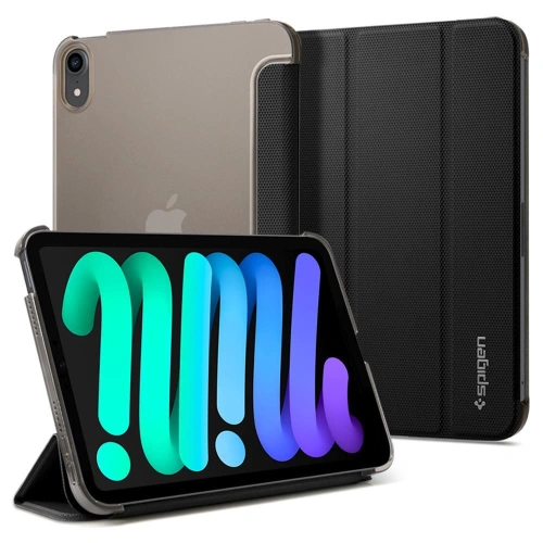 Kup Etui Spigen Liquid Air Folio Apple iPad mini 2021 (6. generációs) / iPad mini 8.3" 2024 7gen Fekete - SPN1927BLK - {ean13} - Sklep Home Screen