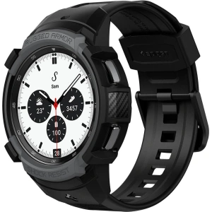 Spigen Rugged Armor Pro Samsung Galaxy Watch 4 Classic 42mm Charcoal Grey