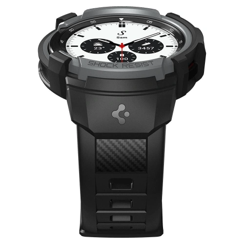 Kup Pasek Spigen Rugged Armor Pro Samsung Galaxy Watch 4 Classic 42mm Gri Charcoal - SPN1930GRY - {ean13} - Sklep Home Screen