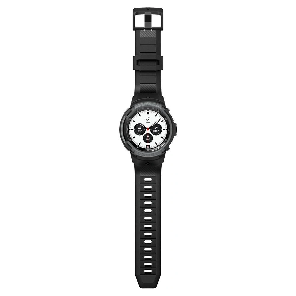 Pasek Spigen Rugged Armor Pro Samsung Galaxy Watch 4 Classic 42mm Charcoal Grey