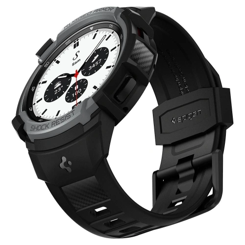 Kup Pasek Spigen Rugged Armor Pro Samsung Galaxy Watch 4 Classic 42mm Gri Charcoal - SPN1930GRY - {ean13} - Sklep Home Screen