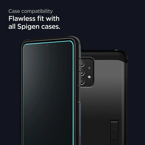 Kup Gehärtetes Glas Spigen GLAS.tR Slim AlignMaster Samsung Galaxy A52/A52s [2 PACK] - SPN1932 - {ean13} - Sklep Home Screen