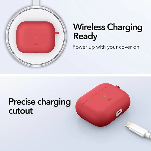 Kup Etui ESR Bounce Apple AirPods 3 2021 Piros - ESR410RED - {ean13} - Sklep Home Screen