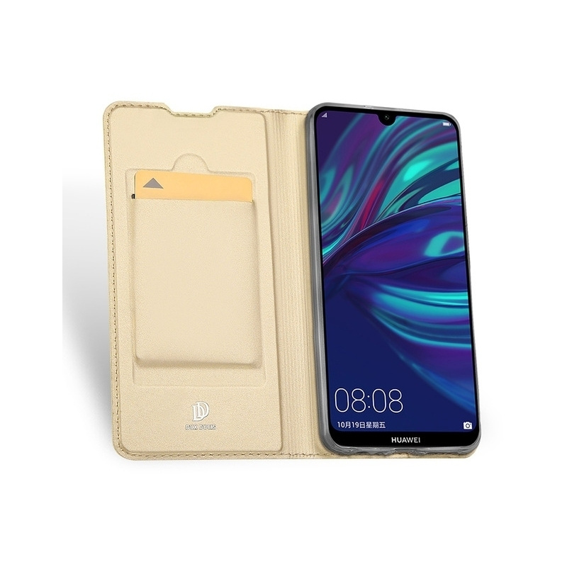 Etui DuxDucis SkinPro Huawei P Smart 2019 Gold + Szkło