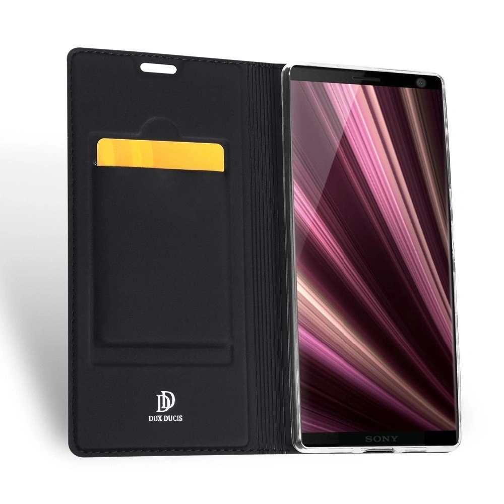 Etui DuxDucis SkinPro Xperia 10 Black + Szkło