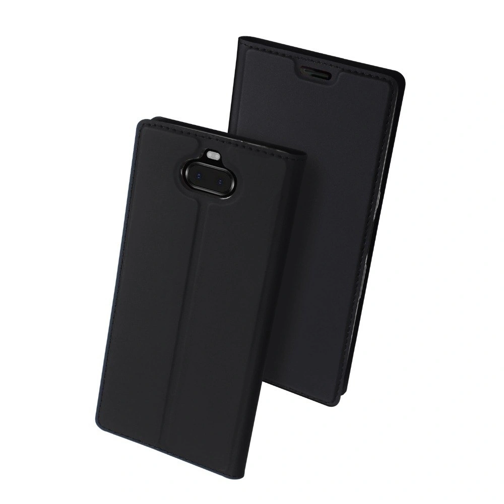 Etui DuxDucis SkinPro Xperia 10 Black + Szkło