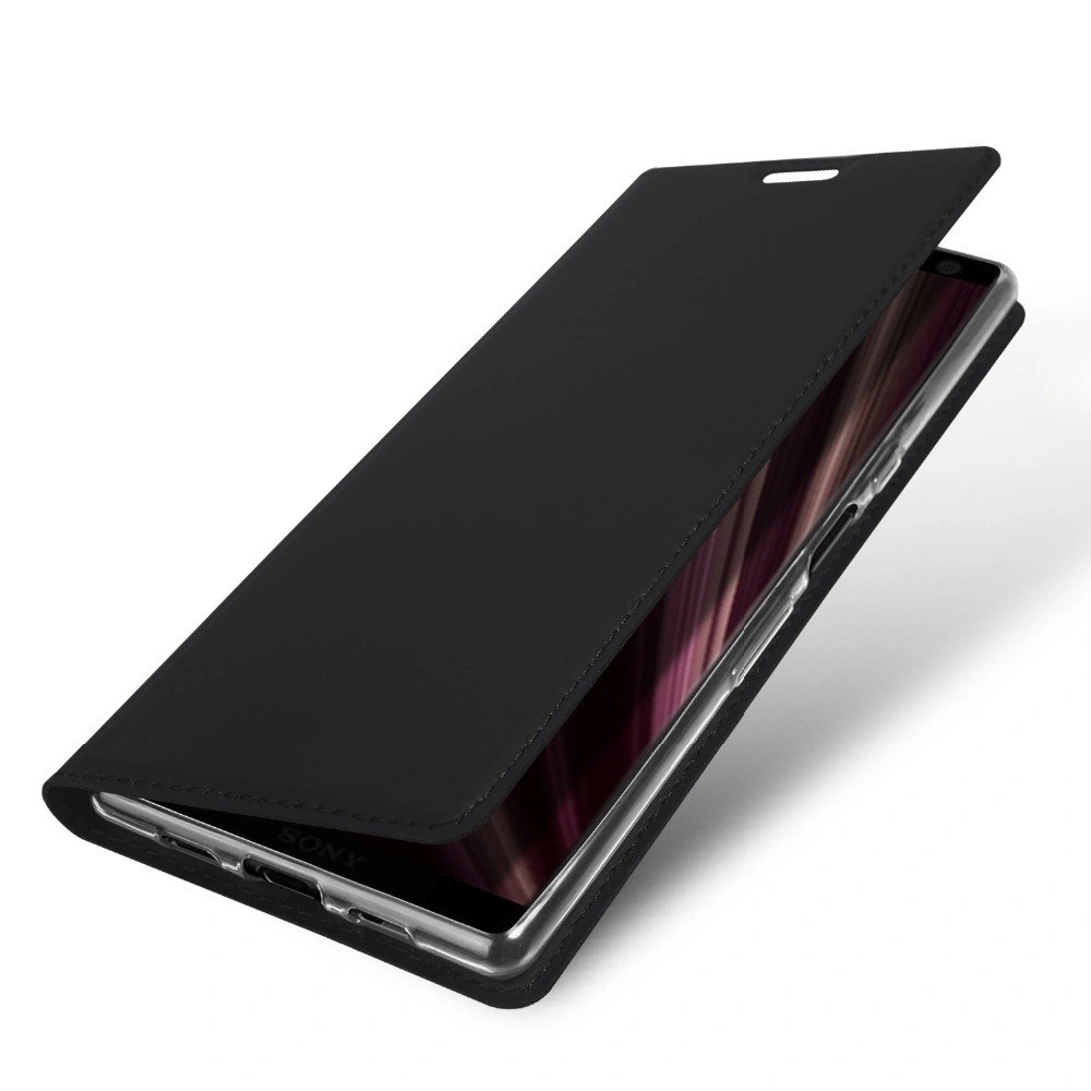 Etui DuxDucis SkinPro Xperia 10 Black + Szkło