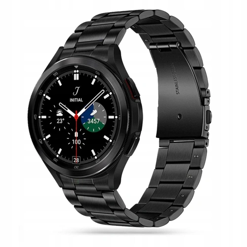 Kup Náramek Tech-Protect nerezový Samsung Galaxy Watch 4 40/42/44/46mm černý - THP691BLK - {ean13} - Sklep Home Screen