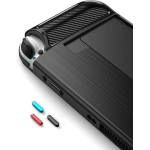 Buy Tech-Protect TPUCarbon Nintendo Switch Oled Black - THP695BLK - {ean13} - Home Screen Store Europe