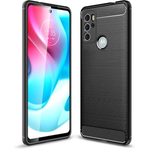 Buy Tech-Protect TPUCarbon Motorola Moto G60s Black - THP696BLK - {ean13} - Home Screen Store Europe