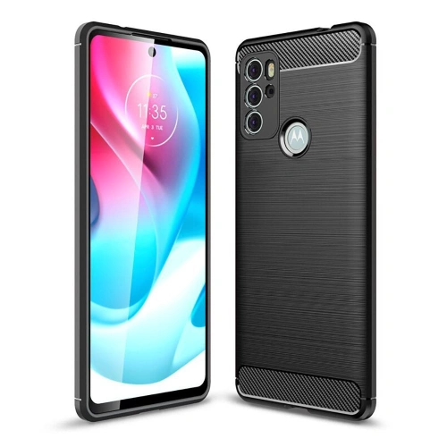 Kup Etui Tech-Protect TPUCarbon Motorola Moto G60s Černá - THP696BLK - {ean13} - Sklep Home Screen