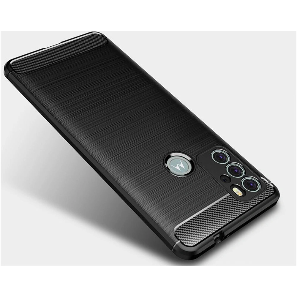 Etui Tech-Protect TPUCarbon Motorola Moto G60s Black