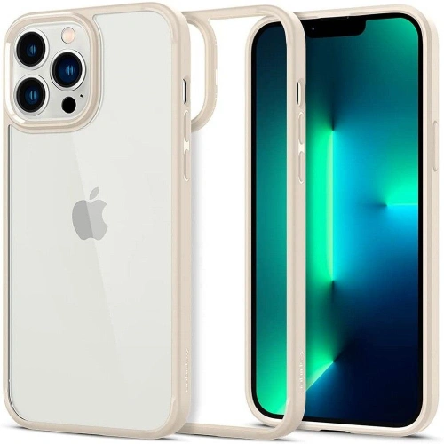 Kup Etui Spigen Ultra Hybrid Apple iPhone 13 Pro Písečný béžový - SPN1933BEIGE - {ean13} - Sklep Home Screen