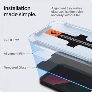 Kup Edzett üveg Spigen GLAS.tR ez Fit Apple iPhone 13 Pro Max Privacy [2 PACK] - SPN1936 - {ean13} - Sklep Home Screen