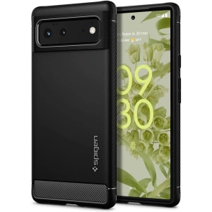 Kup Case Spigen Rugged Armor Google Pixel 6 Matt Schwarz - SPN1938BLK - {ean13} - Sklep Home Screen
