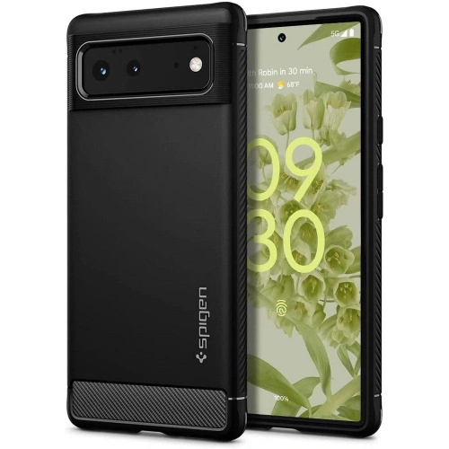 Kup Etui Spigen Rugged Armor Google Pixel 6 Matt Fekete - SPN1938BLK - {ean13} - Sklep Home Screen