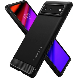 Kup Etui Spigen Rugged Armor Google Pixel 6 Matt Fekete - SPN1938BLK - {ean13} - Sklep Home Screen