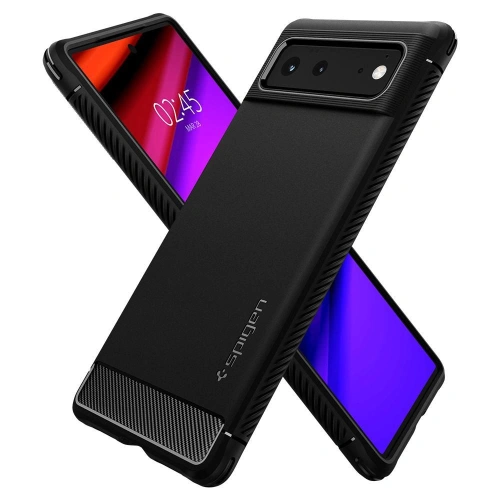 Kup Etui Spigen Rugged Armor Google Pixel 6 Matt Fekete - SPN1938BLK - {ean13} - Sklep Home Screen